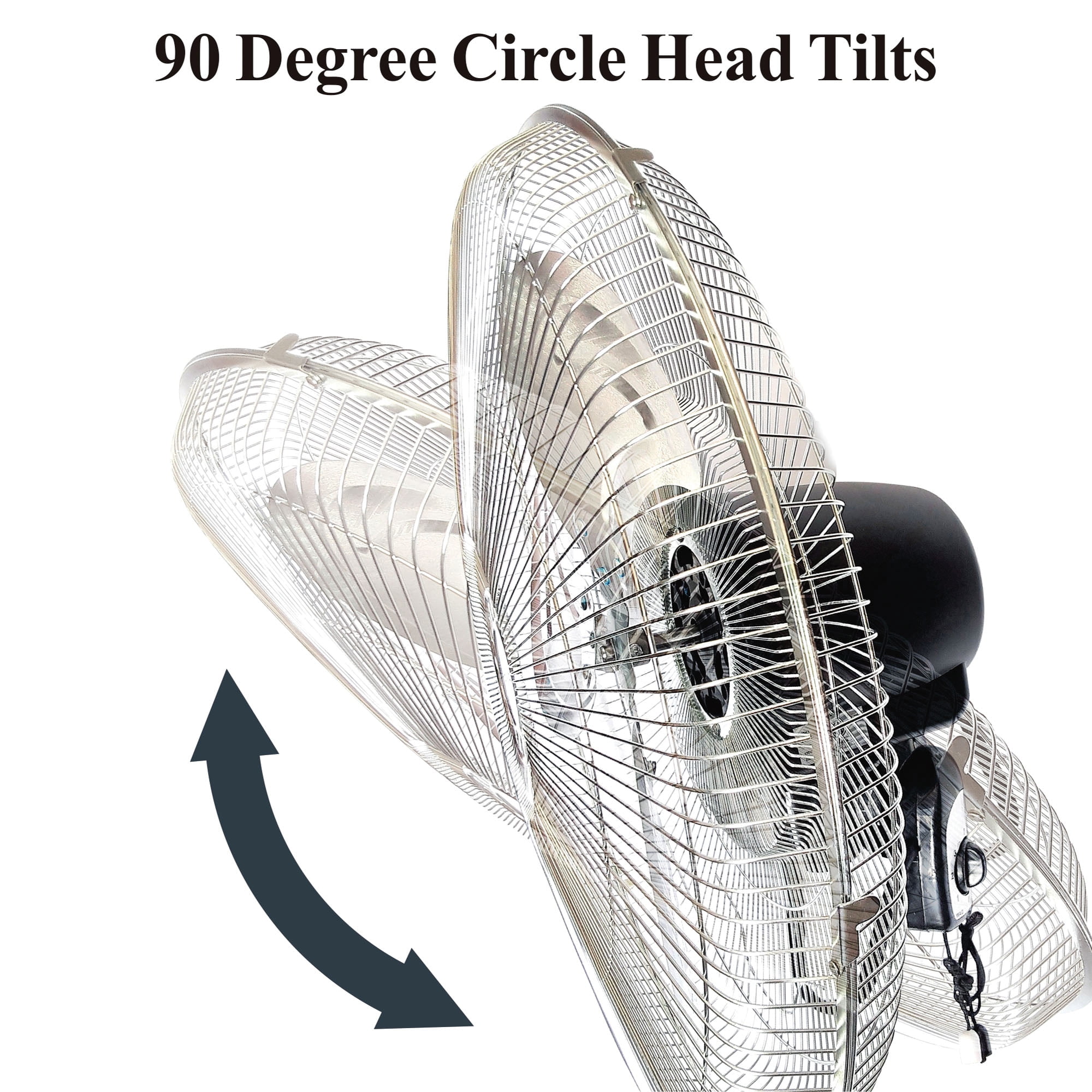 18" Industrial Grade High Velocity Oscillation Wall Fan