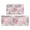 Pioneer Flower Floral-1, variant on Pioneer Flower Floral Print Pattern Kitchen Rugs Sets Of 2, Anti Fatigue Non Slip Washable Floor Mats for Kitchen Sink Laundry, 17X30 Inch 17X47 Inch