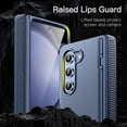 thumbnail image 5 of JETech Case for Samsung Galaxy Z Fold 5 2023 with Hinge Protection, Heavy Duty Rugged Protective Hard PC Phone Cover, Anti-Fingerprint Matte Finish (Blue), 5 of 6