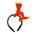 thumbnail image 1 of Figura de dragón de felpa, diadema para muñeca, aro para el pelo, diadema decorativa duradera novedosa, diadema para suministros de fiesta, festivales, 1 of 8