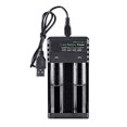 thumbnail image 4 of Universal USB Dual Slot Battery Charger For 3.7V 18650 16340 14500 26650 Li-ion, 4 of 5