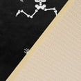 thumbnail image 5 of GZHJMY Halloween Skeleton Door mat Non Slip Floor Door Rug, Soft Floor Mat for Kitchen Garden Bedroom Indoor Outdoor Entrance Home Holiday Decoration 23.6" x15.7", 5 of 7