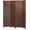 Brown, variant on FDW Room Divider Wood Screen 4 Panel Folding Portable Partition Screens Wooden Mesh Woven Design Room Screen Divider for Home Office (Chocolate Brown)