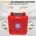thumbnail image 3 of Amplificador de voz Giecy G300 30W 2800mAh con micrófono rojo, 3 of 8