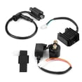 thumbnail image 4 of KSTE Bobina + CDI Unidad + rectificador regulador + Solenoide de 150cc 250cc Pit Quad Dirt Bike ATV Buggy, 4 of 5