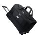 thumbnail image 4 of Zapatos de prenda enrollable Bolsa Duffel Resistente al agua Múltiples compartimentos Traje de equipaje Bolsa Convertible para hombres Mujeres M Black M, 4 of 8