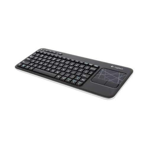 Vulkan til bundet Beundringsværdig Logitech Wireless Touch Keyboard K400 with Built-In Multi-Touch Touchpad,  Black - Walmart.com