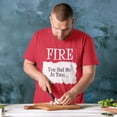 thumbnail image 7 of Function - CUSTOM TEXT FIRE Sauce Costume Fashion T-Shirt, 7 of 7