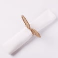 thumbnail image 3 of Oubit Dinner Table Decoration,Hand Woven Napkin Circles Napkin Ring Woven Napkin Rings Precision Engineered, 3 of 9