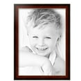thumbnail image 2 of ArtToFrames 17" x 24" Matte Mahogany with Gold Accent Diploma Picture Frame, 17x24 inch Brown Wood Poster Frame (WOM-5109),  Pack, 2 of 7