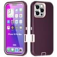thumbnail image 2 of For iPhone 16e 16 Pro Max 15Plus 14PRO 13 Mini Heavy Duty Shockproof Defender Armor 3-Layer Hybrid Rugged Case Cover Shell, 2 of 16