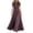 Purple, variant on Tqcoqu Women High Neck Lace Puff Sleeve Maxi Dress,Flowy Formal Plus Size Gown for Women ,Black Women's XS-XXXXXL
