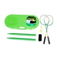 thumbnail image 4 of Ximing Portable Badminton Net Badminton Set No Tools or Stakes Required Foldable Standard Training Net for Indoor Outdoor Court Yard With 2 Racket, 4 of 9