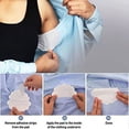 thumbnail image 4 of Parche Antitranspiración, Almohadilla Anti-Areolas - Desechable, Invisible y Cómodo - Parche Protege las Axilas para Mujeres y Hombres (80 Parches), 4 of 5