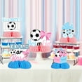 thumbnail image 2 of Wonmelody Goals Or Bows Gender Reveal Decorations 8pcs Boy Or Girl Honeycomb Centerpieces Soccer Theme Baby Shower Decorations It’s A Boy It’s A Girl Party Supplies for He Or She Newborn Party, 2 of 6