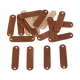 thumbnail image 2 of Rongfmy 20x Handmade Leather Labels PU Leather Tags Handmade Clothes Labels Clothes Tags, 2 of 6