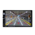 thumbnail image 1 of Dual Din Car Radio 7 Inch Hd Lcd Touch Screen Sd Card Bluetooth Call Mp4 Multimedia Player 7023b Black, 1 of 5
