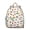 Beige-5, variant on Hand-Drawn Dog Graphic Student Backpack – Playful Puppy Paw Print with Bone and Tail Cartoon Design, Artistic Watercolor Style for School