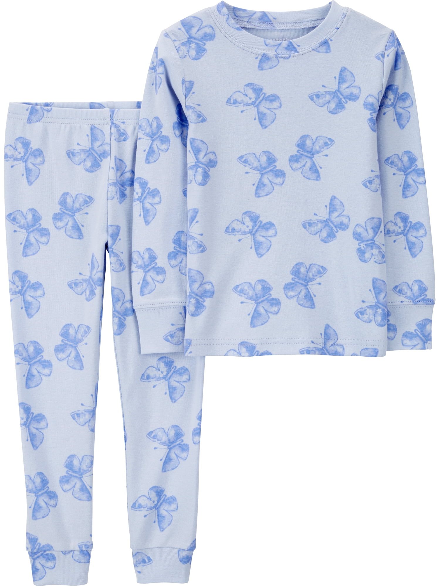 Carter's Child of Mine Baby and Toddler Girl Pajama Set, 2-Pack, 4-Piece, Sizes 12M-5T