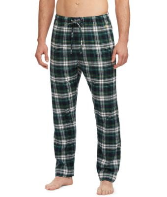 polo ralph lauren men's plaid flannel pajama pants