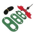 thumbnail image 4 of Small Reptiles Animals Harness Adjustable Bearded Dragon Leash for Outdoor WalkingGreen Red Wings, 4 of 5