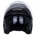 thumbnail image 2 of Open Face Motorcycle Helmet DOT Approved Half Casco Fit Men Women ATV Moped Scooter, 2 of 4