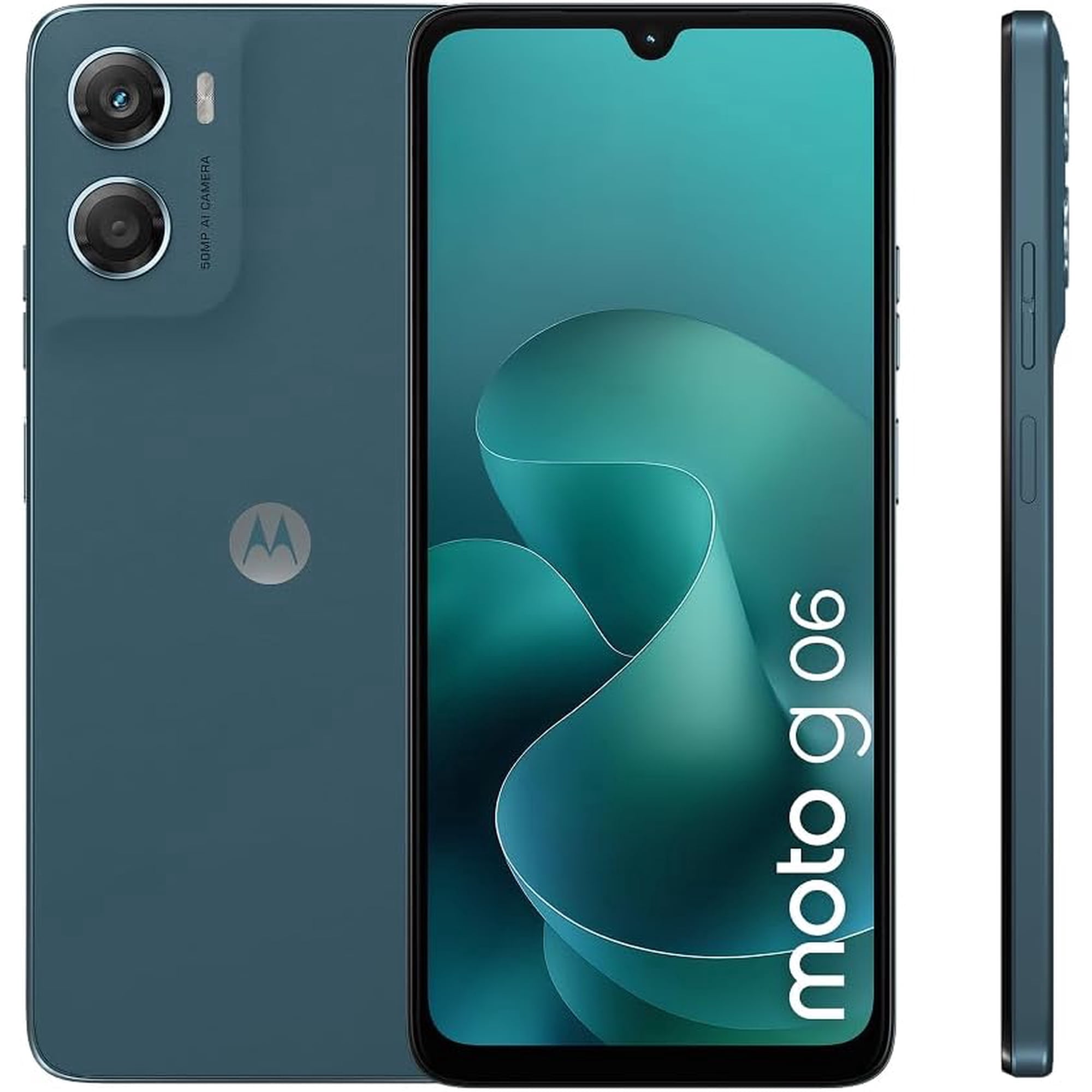 Motorola Moto G06 4G 2025 (256GB,8GB RAM) – Brand New |6.88" Super HD 120Hz Display | Android 15 | 50 MP Camera| International Version | GSM Unlocked Dual SIM Smartphone (XT2535-3)