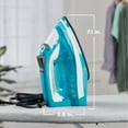 BLACK+DECKER One Step Steam Iron, Turquoise, IR16X