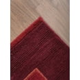 thumbnail image 5 of RUGSOTIC CARPETS HAND KNOTTED WOOL AREA RUGS - 3'x5', Rectangle, Red, Contemporary Modern Design, High Pile Thick Handmade Anti Skid Area Rugs for Living Room, Bed Room (T00206), 5 of 9