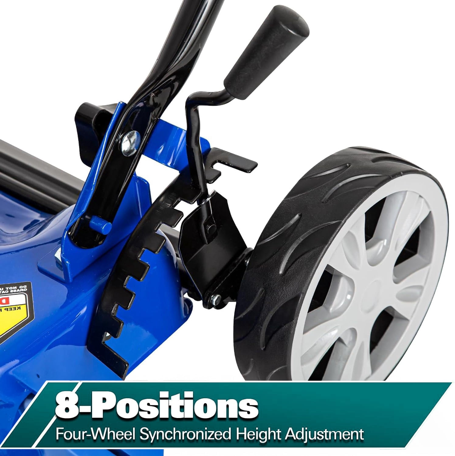 ANLIBATT Gas Lawn mower 20" Cutting Deck 144cc 4-Cycle Engine, Steel Deck with Side Discharge