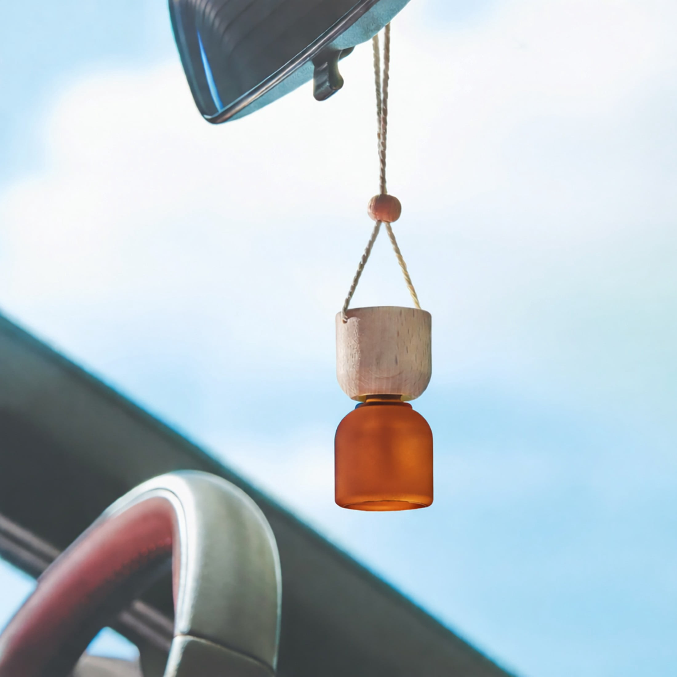 Better Homes & Gardens Farm Apple Pumpkin Scented Hanging Car Diffuser, 0.3 Fl (8 mL)
