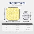 thumbnail image 3 of Haiem Daisies Flowers Car Windshield Sun Shade (2 Pieces) Foldable Windshield Sun Shade Car Accessories for Truck SUV Pickup-Medium, 3 of 7