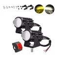 thumbnail image 1 of Par Luces Led Auxiliares Faros De Lupa Para Auto Moto, 1 of 8