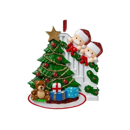 

Veki 2020 Decorations Survived Personalized Ornament Christmas Family Holiday Of Decoration Hangs Car Chandelier Ornament
