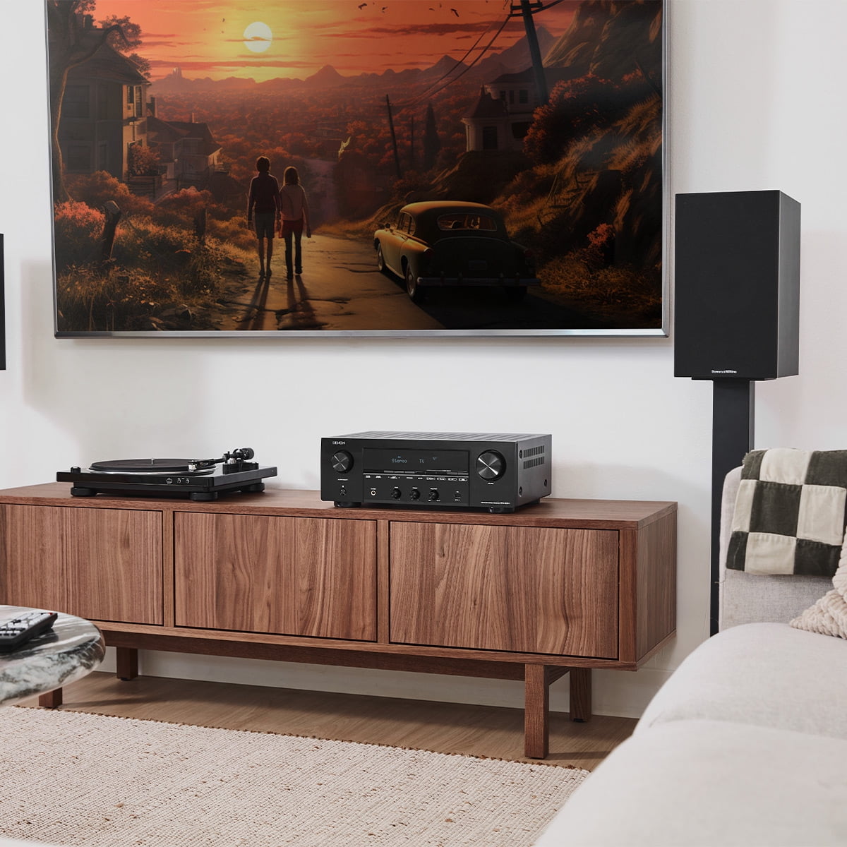 Denon DRA-900H Channel AV 8K with Built-In HEOS Stereo Receiver 2.1