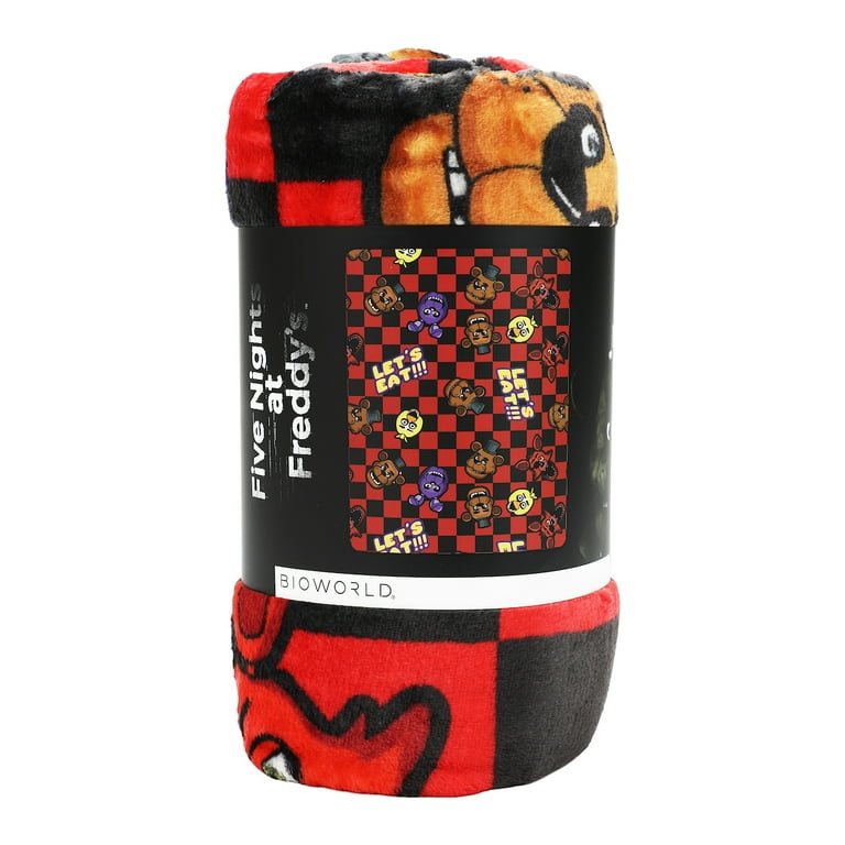 Five Nights At Freddy s Let s Eat 45 x 60 Throw Blanket