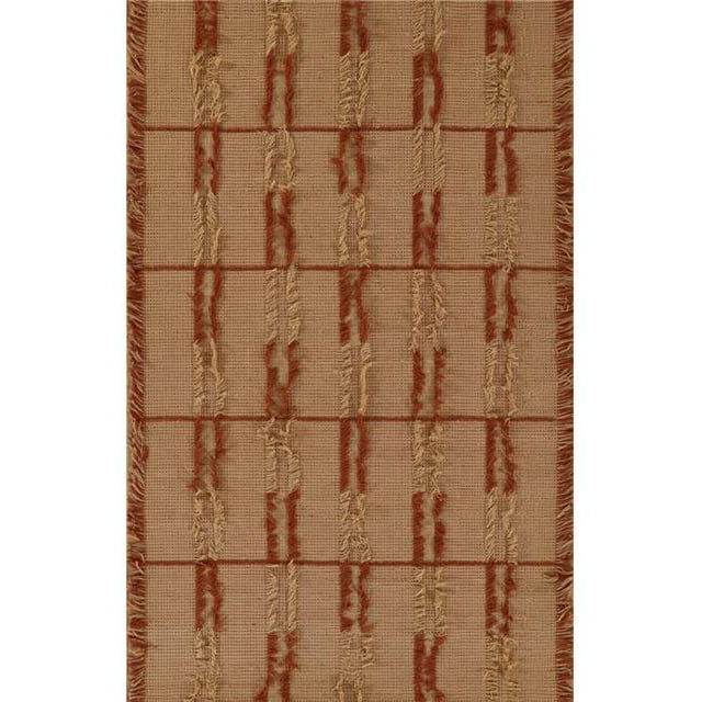 Momeni SERNASRN-1TER5080 5 x 8 Pi Serena Rectangle Zone Tapis&44; Terre Cuite