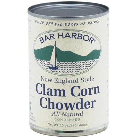 Bar Harbor New England Style Clam Corn Chowder, 15 oz, (Pack of