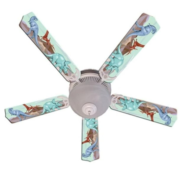 Ceiling Fan Designers 52FAN-IMA-KDDL Kids Dinosaur Dino Land Ceiling