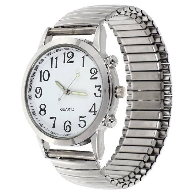 1 Pc Quartz Watches Stylish Wristwatches Big Number Watch Luminous