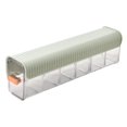 thumbnail image 5 of Organizador de Calcetines Macarena Colgante 2 Piezas Verde Claro y Blanco, 5 of 5