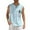 Light blue, variant on Baqcunre Tank Tops Men Male Tops Sports Sleeveless Top Cotton Vest Painting Fitness Muscle Tank Top Linen Shirts For Men Tops For Men White S