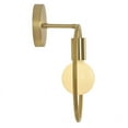 thumbnail image 4 of PENGXIANG Lighting Modern Wall Sconces ,Brass Round Glass Lamp Reading Lamp,Nordic minimalist circle round wall lamp designer bedroom bedside study restaurant background wall, 4 of 5