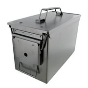 Redneck Convent Ammo Case, Military and Army Solid Steel Holder Box for Long-Term Ammo Storage