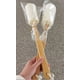 thumbnail image 4 of Juego de 2 cepillos de baño exfoliantes naturales de lufa JAMW con mango de Madera tubular de 37 cm, 4 of 5