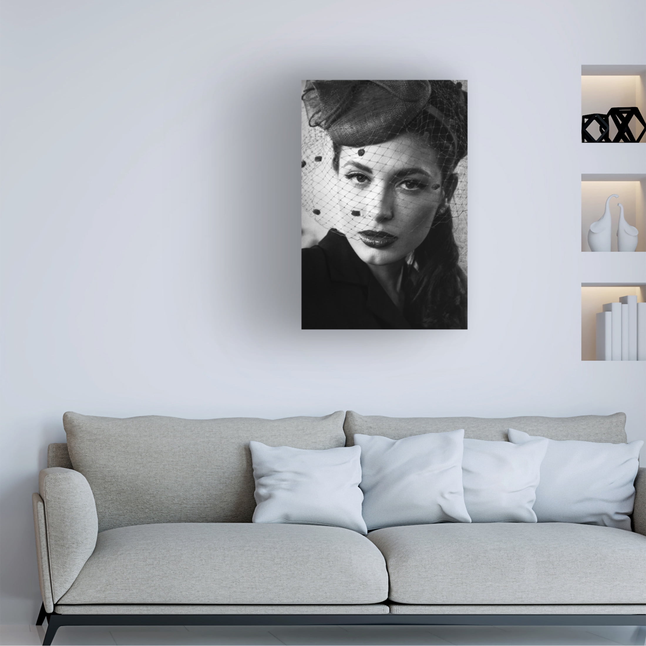 Canvas Wall Art - Anthony Skip 'Untitled' Wall Art for Living Room, Bedroom, or Office Décor by Trademark Fine Art - 12 x 19 Inches