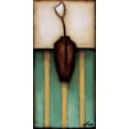 thumbnail image 2 of Eve 18x32 Gold Ornate Wood Framed with Double Matting Museum Art Print Titled - Stripes, 2 of 4