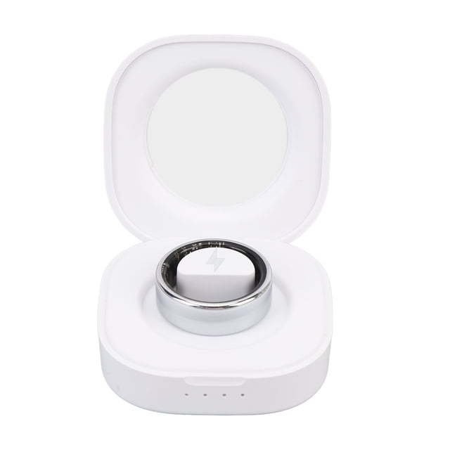 Smart Ring, Stainless Steel Fitness Tracker Ring APP Recording for Daily Use 7,8,9,10,11,12,13