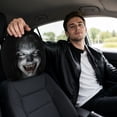 thumbnail image 3 of Ghost Face Headrest Covers For Cars, Dark Creepy Horror Graphic Elastic Head Rest Cover, Perfect Halloween Holiday Car Decoration (1PCS), 3 of 6