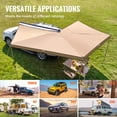thumbnail image 6 of KFFKFF Vehicle Awning 270 Degree 8.2' Height Retractable Car Side Awning UV50+, 6 of 9